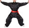 Yudesun Kampfsport Bekleidung Unisex Erwachsener Kind Trainingsbekleidung Sets - Chinesische Tradition Tai Chi Wushu Kleidung Jungen Mädchen Leistung Kostüm Kung Fu Uniform Schwarz 150cm