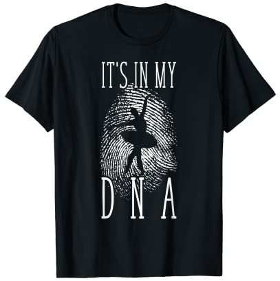 Ballerina Ballett-Kleidung Geschenk Mädchen Damen Herren T-Shirt
