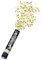 Northpoint Konfettikanone 30cm 6 Stück mit Goldenem Metallic Konfetti 5-8m Effektreichweite Druckluft ideal für Partys und weitere Events