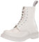 Dr. Martens Damen 1460 Mono Mode-Stiefel, Weißes Lack-Lamper, 38 EU