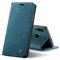 Chocoyi Kompatibel mit Huawei P20 Lite Hülle Leder,Magnetverschluss Premium PU Leder Flip Case,Standfunktion.-Blau