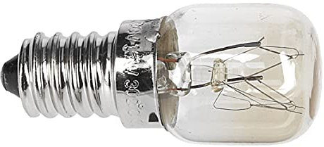 DL-pro Lampe E14 15W 230V bis 300°C 22mmØ 57mm universal Glühlampe Glühbirne Backofenlampe Ofenlampe Backofenbirne Ofenbirne Birne Kühlschranklampe Kühlschrankbirne für Backofen Ofen Herd Kühlschrank