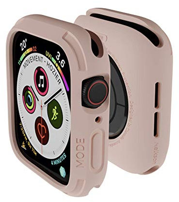 Compatibile con cinturino Apple Watch da 41 mm e 40 mm, elkson Quattro, robusto cinturino da uomo per Apple Watch SE e iWatch Serie 7, 6, 5, 4, custodia protettiva sportiva militare a prova di caduta,