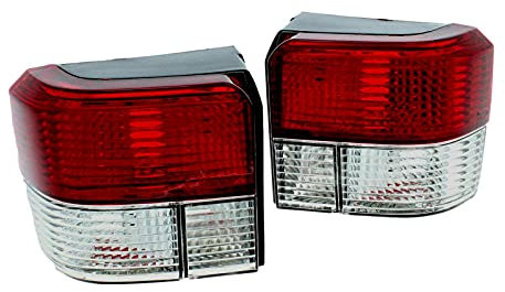 T4 Transporter 1990-2003 Rücklicht-Einheiten, Kristall und Rot, 1 Paar