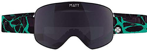 Matt Scale SKI Goggle Mask Cyborg Green