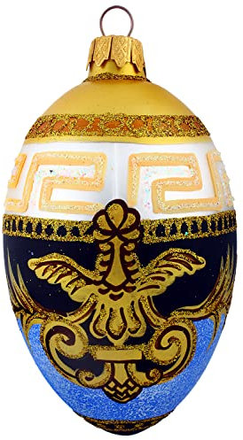 HAMBURGER WEIHNACHTSKONTOR® - Osterdekoration - Osterei zum Aufhängen Barockstil