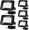 Tubiaz 5x100W LED Scheinwerfer, Außenstrahler IP66 Wasserdicht, 8500LM Superhell 6000K Kaltweiß Flutlicht für Baumlicht Rasenlampe (Kein Stecker)