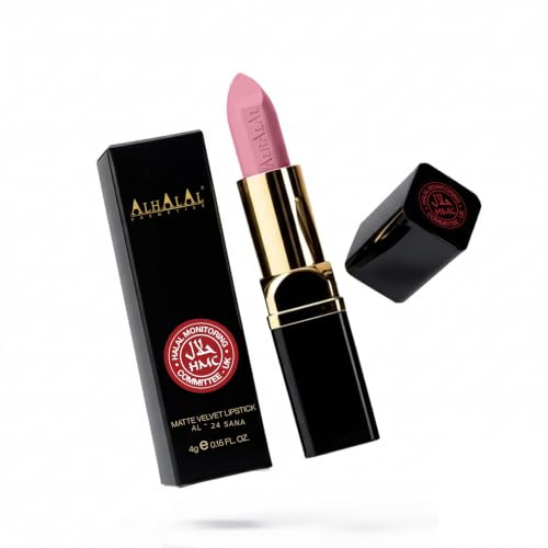 Halal MATTE VELVET LIPSTICK Long Lasting up to 16h Vegan and Cruelty-Free (AL-24-SANA) | Alcohol-free