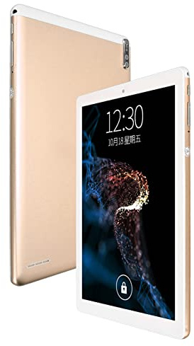 Tablet per Android11, Schermo da 10,1 Pollici, WiFi 2.4G 5G, Tablet per Chiamate IPS, 1960x1080, 6 GB 128 GB, 5 MP 13 MP, Processore CPU 8, BT5.0, Batteria 8800 mAh, Oro