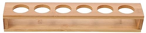 Kichvoe Cup Holder Wooden Cup Holder Glass Cups Holder Shot Glass Display Holder Shot Glass Serving Tray Wicker Outdoor Vases Bar Glass Shot Glasses Swallow Cup B52 Wine Glass