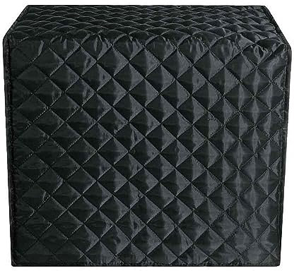 Lam-lord Bread Machine Cover, Clip Cotton Polyester Diamond Stitching Bakeware Protector, Home Kitchen Toaster Appliance Bread Maker Dust Cover (size:43x28x38cm)