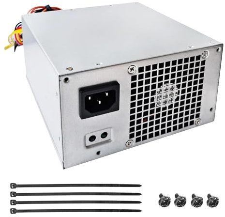 L265EM-00 Fuente de alimentación de 265W Compatible con DELL Optiplex 390 3010 790 990 MT Mini Tower, F265EM-00 AC265AM-00 H265AM-00 L265AM-00 YC7TR 9D9T1 GVY79 053N4 D3D1 Fuente de alimentación