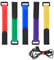yumcute 30PCS Klettband mit Schnalle, Klettband Kabelbinder Klettgurt Velcro Strap für Camping Home Office Kabel