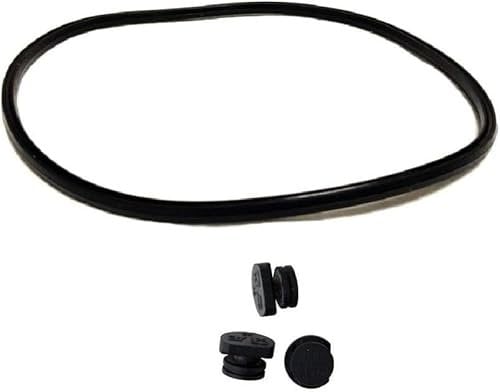 jpshop Guarnizione Coperchio + Kit 3 Valvole Pentola a Pressione Compatibile Aeternum