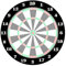 2er Set I Universal Dartzahlen für Sisal-Dartboards und Schaumstoff-Surroundringe