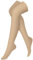 ADMAY 2024 - Calcetines de compresión hasta el Muslo para Mujeres y Hombres Circulación sobre la Media hasta la Rodilla Medias Rejilla Baile (Beige, One Size)