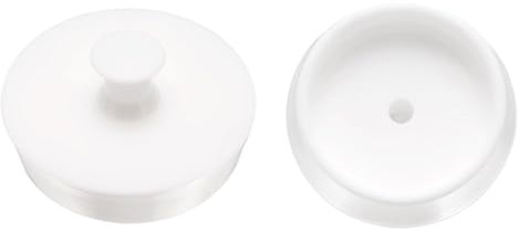 QUARKZMAN 2 Pz Tappo per Scarico, Tappo per Vasca in Silicone 48mm a 50mm Tappo per Scarico Cucina Tappo per Scarico Bagno con Maniglia per Lavanderia, Lavello, Doccia, Copertura Lavabo