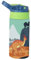 Docliick - Botella agua Acero Inoxidable niños. Térmica 350ml.Botella con dibujos originales exlusivos. Botella Niños colegio pajita. (19.Tres Dinosaurios)