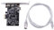 Fnfhsa Scheda Adattatore PCIe 4 Porte (3X 6 Pin + 1X 4 Pin) Firewire 800 IEEE 1394 Ad Alta velocità da 800 Mbps Gratuito da 6 Pin A 4 Pin Installazione Semplice