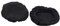iplusmile 2 Series Cubierta De Auriculares Headphones Headset Earphone Noise Cancelling Almohadillas Auriculares Cubierta para Auriculares Orejera para Auriculares Black 10 Piezas*2