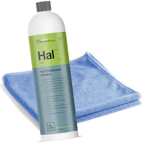 ChimpTools - Koch Chemie Marine HAL Hull PreCleaner alkaline - Alkalischer Vorreiniger, Boots Vorreiniger Konzentrat, GFK Reiniger - für Gelcoats, Lacke, Kunststoffoberflächen 1L