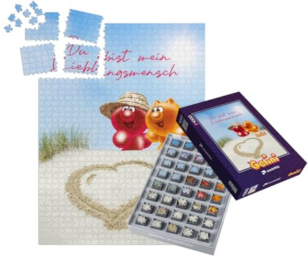 puzzleYOU: SMART Sorted® | Puzzle 1000 Teile leicht gemacht „Gelini Lieblingsmensch“