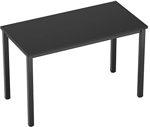 AuraCraft Computer Schreibtisch pc Tisch bürotisch kinderschreibtisch Gaming Schreibtisch klein Arbeitsplatz für das Home-Office (Schwarz, 100X60CM)