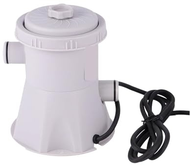 VXDEFP 800 Gallons Swimming Pool Electric Filter Pump Large Pool Water Filter Household Cleaner Disassembly Filter Circulation Pump Pond, swimming pool, paddling pool
