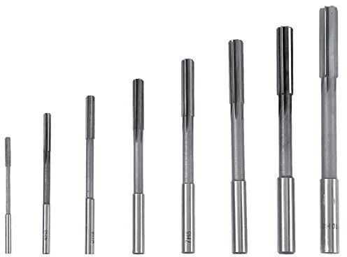 8 Stücke HSS H8 Chucking Reamer Milling Cutter Reibahle Fräser mit Zylinderschaft 3/4/5/6/7/8/9 /10mm