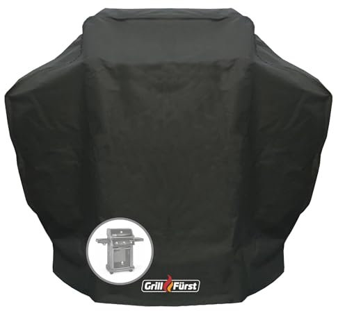 Grillfürst Grill Abdeckhaube - robuste Grill-Abdeckung 138 x 72 x 115 cm, wetterfest und wasserdicht, Abdeckung Gasgrill für Weber Gasgrill Serie Spirit 300