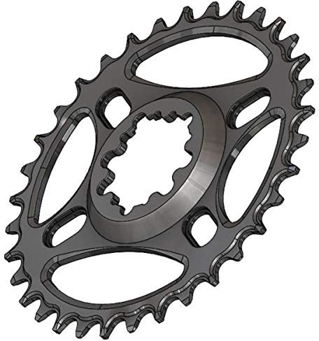 Pilo Kettenblatt C16 schmal breit 34T für Sram Direct Dub. Passend für Sram Eagle Offset 6mm