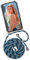 ONEFLOW Twist Case – Handyhülle mit Band für Samsung Galaxy S8 - Handykette zum Umhängen, Hülle mit Kette abnehmbar, Handy Umhängeband, Schutzhülle und Kordel – Blau Hellblau