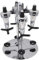 Bottle Stand Bar,4 Bottle Rotary Wall Mount Drinks Optics Dispenser Drinks Spirits Drinkware Set Wine 30ml Spirits Aluminum Bar Butler Bottle Wine Stand for Bar Kitchen