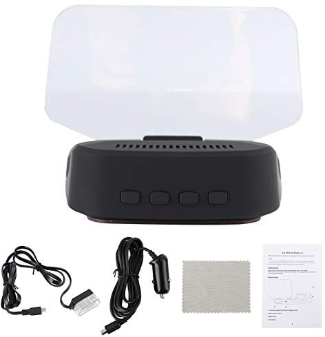 Head up Display, Fydun Auto-OBD2 + Navigationssystem HUD Head-up-Display Digitaler Autogeschwindigkeitsprojektor Universal Multifunction