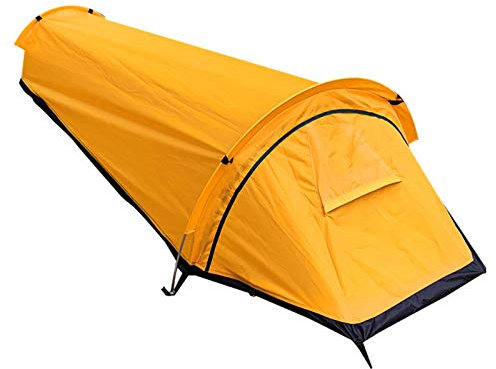 Pceewtyt Ultraleichtes Biwak Zelt Einzel Person Rucksack Biwak Zelt Wasserdichter Biwak Sack für Camping üBerlebens Reisen im Freien