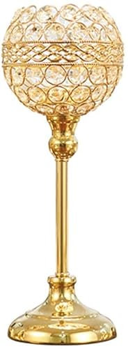 TSTSM Candelabros De Cristal Decoración De Candelabros Luz De Velas Accesorios para Cenas Candelabro Decoración De Mesa Romántica Boda, Banquete, Fiesta, Decoración Familiar Candelabro De Boda