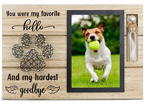 free-space Katze & Hund Blumentopf Inspirierende Erinnerungsgeschenke Erinnerung Beileidsgeschenke für den Verlust Haustiergarten Erinnerungshaustier (Black)