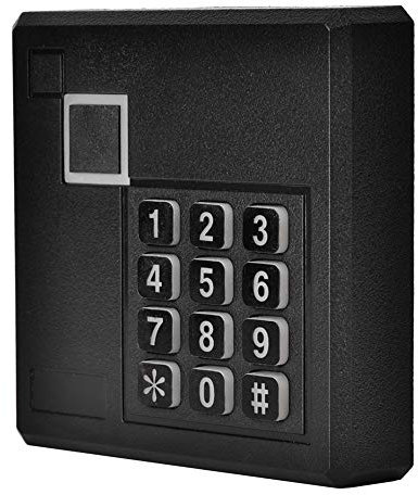 Kartenleser Wasserdicht RFID 125 KHz 13 56 MHz Wiegand 26 34 Zugangskontrollkartenleser Zugangskontrollmaschinen-Türzugangscontroller IC-Kartenleser für Home Office(IC)