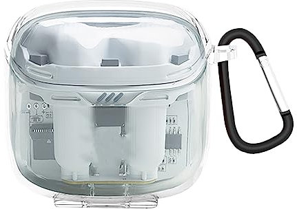 GIOPUEY Clear Case Compatible with JBL TUNE FLEX, Ultra-thin soft Cover, Slim-Fit,Anti-Fall,Not Easy to Dirty - Clear