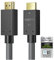 8K HDMI cables 3m,Certified ultra high speed HDMI 2.1 cable 48Gbps 4K120Hz 8K60 144Hz eARC HDR10,HDCP 2.2& 2.3 3D,Compatible with Apple TV 4K Roku HDTV Blu-ray PS5/4 Xbox X RTX3090