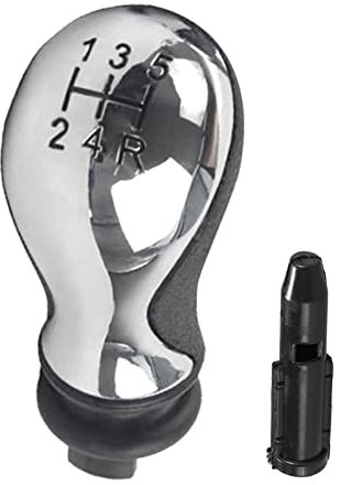 ERYUE Perilla de cambio de marchas de coche, repuesto Manual de 5 velocidades para Citroen C5 01-08 Xsara Picasso 99-08,pomo palanca de cambios