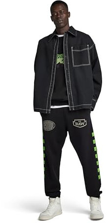 G-Star Men's Boxy Fit Shirt , Black (worn in blade D23007-D304-D909), L