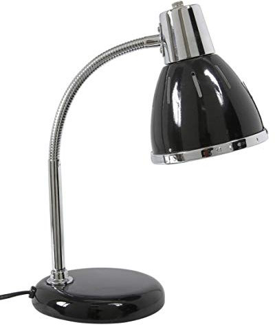 Metall Tischleuchte Schwarz von Lisbeth Dahl Tischlampe, Leuchte, Lampe, Nachttischleuchte, Nachttischlampe…