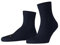 FALKE Unisex Run U Sso Baumwolle Funktionsmaterial Einfarbig Socken , Blau Marine 6120 Rib, 39-41