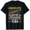 Querflöte Entschädigung Tuba, Blasmusik Festival Flötist T-Shirt