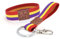 BDM Pulsera y llavero original a juego de tela con la bandera de la república. Regalo republicano significativo