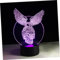 OSALADI optische Täuschungslampe 3D-Lampenillusion LED-Illusionslampe lumae kinderzimmer lampen kinderzimmerlampe stimmungslampe deko lampen tischlicht -Illusionslampen Diashow