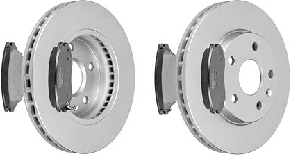 F.BECKER_LINE BREMSSCHEIBEN Ø296MM + BREMSBELÄGE VORNE FÜR SAAB 9-5 INSIGNIA MK