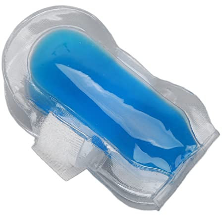 Sofortige Schmerzlinderung, Eisbeutel für Kalte Finger, Kompakt Tragbar, PVC-Gel-Material, 6,1 Cm Länge, Reduziert Schwellungen und Schmerzen mit Elastischem Band, Beruhigend