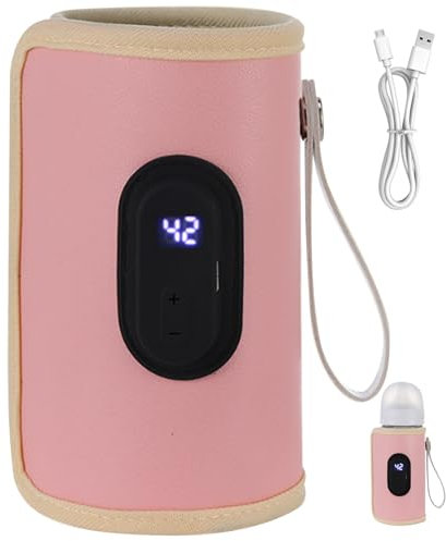 Chauffe-biberon portable 18 W chauffe-biberon à chauffage rapide température réglable chauffe-biberon USB pour la maison famille voyage Style 2 chauffe-biberon de voyage chauffe-biberon chauffe-bibero